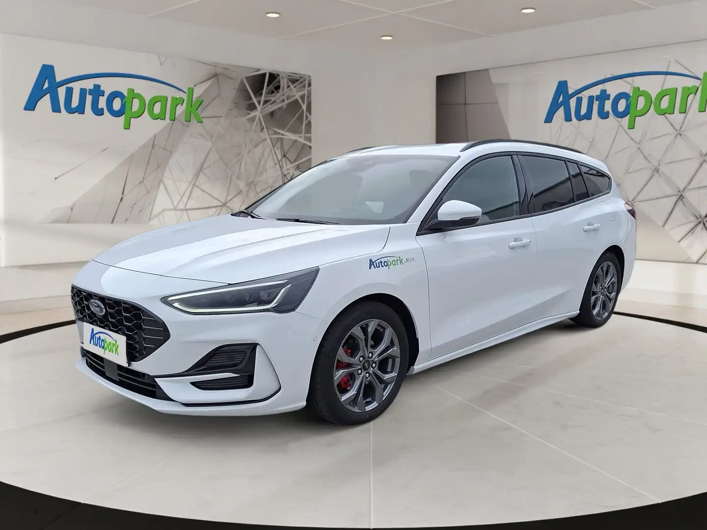Ford Focus ST-Line Weiß - 1