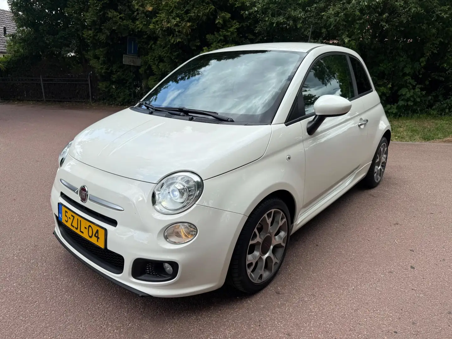Fiat 500 0.9 TwinAir Turbo 500S / Xenon / Airco / NAP / Led Weiß - 1