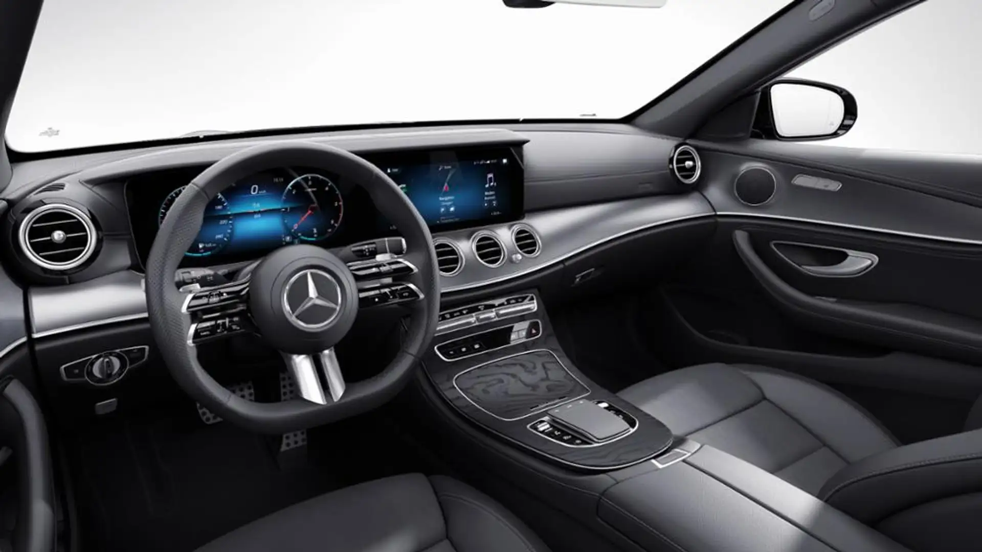 Mercedes-Benz E 300 d 4M T AMG/Night/MULTIBEAM/AHK/Fahrass/360 Grau - 2