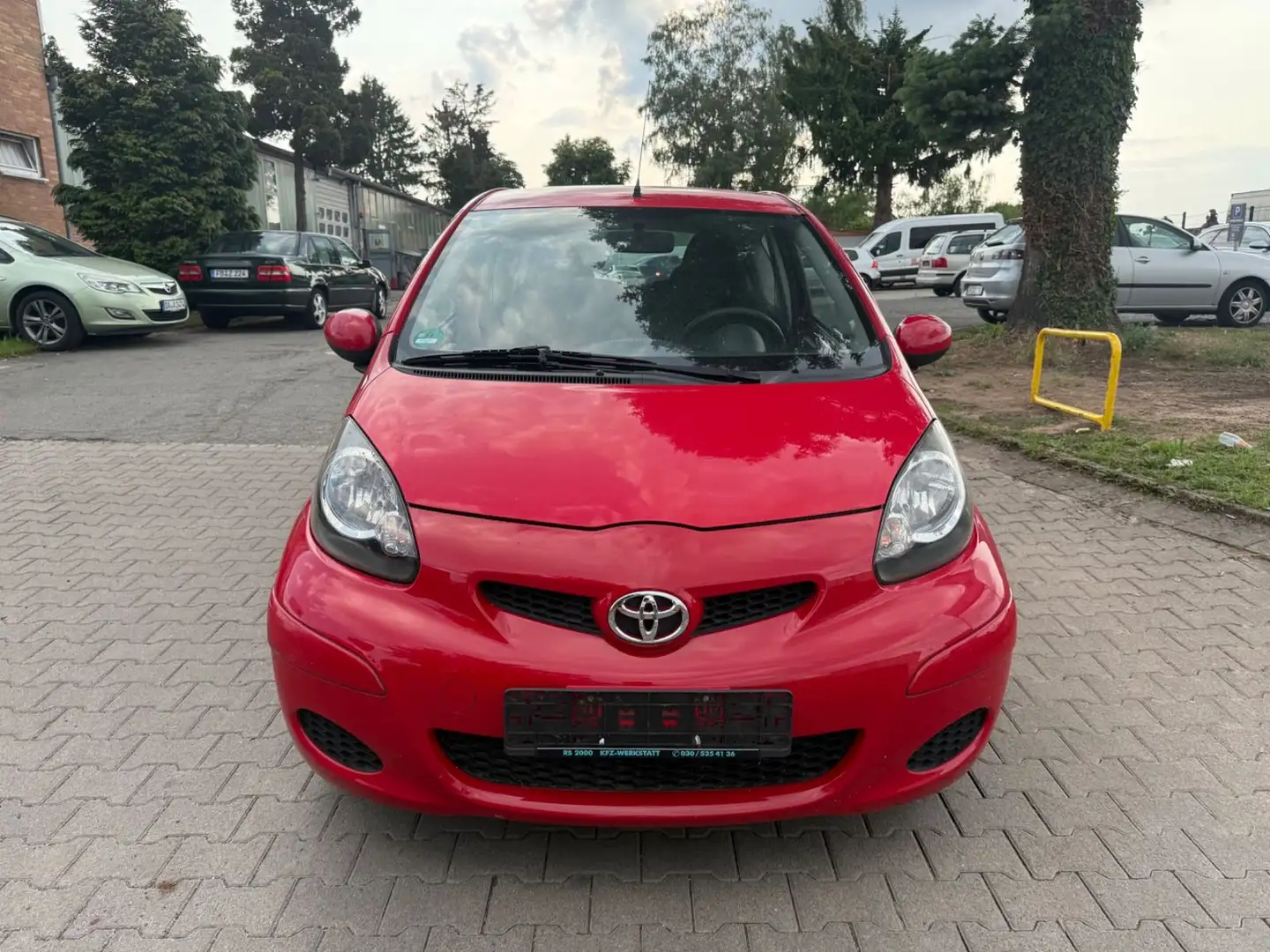 Toyota Aygo Automatik elektrische Fenster/ Kein Klima Rojo - 2