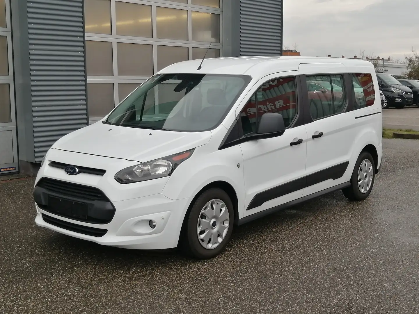 Ford Transit Connect 1.5 TDCI Kombi AHK Klima 5 Sitze Weiß - 1