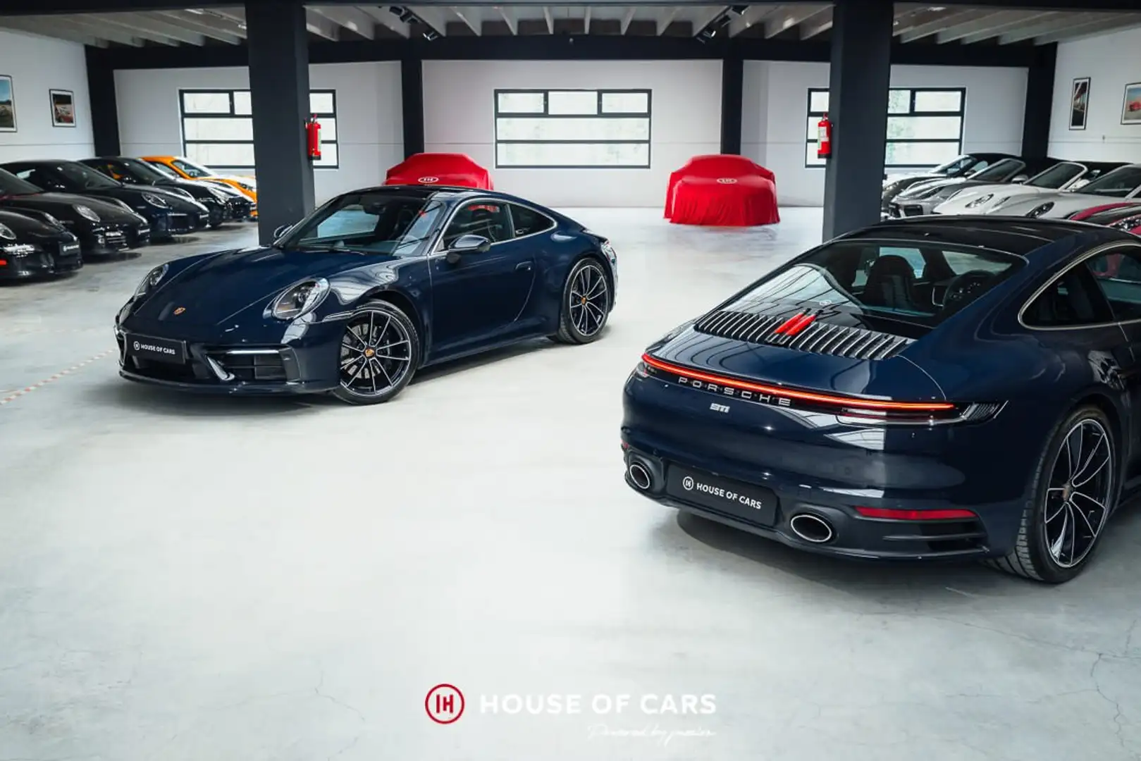 Porsche 992 .1 CARRERA 4S COUPE PDK " JACKY ICKX " Mavi - 1