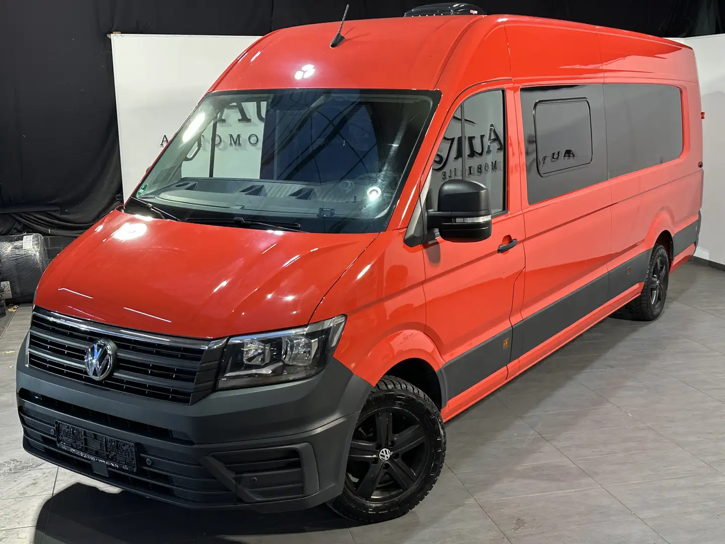 Volkswagen Crafter 2.0 TDI Lang Hochdach CAMPER+KAM+AHK+2Hd Rot - 1