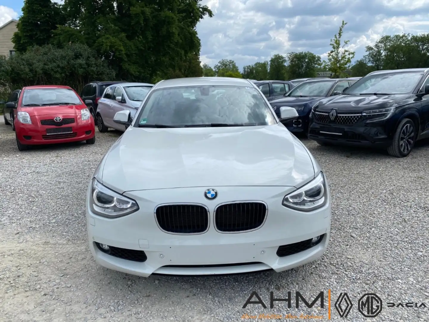 BMW 114 i  NAVI LEDER EXPORT/HÄNDLER Blanco - 2