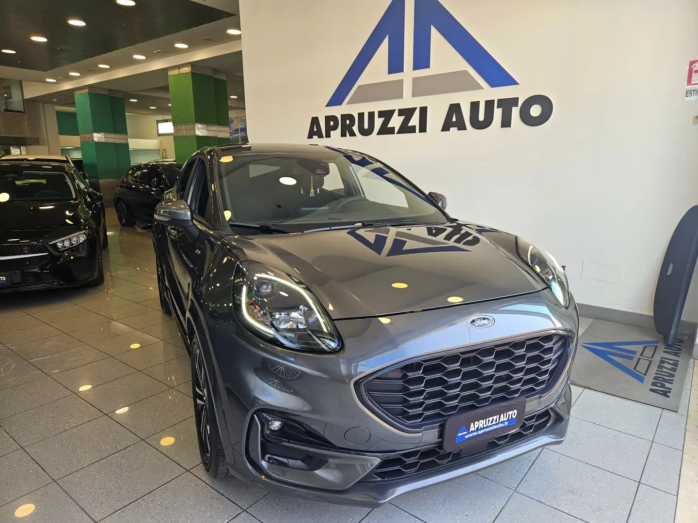 Ford Puma Puma 1.0 ecoboost h ST-Line NAVI SENSORI Grijs - 1