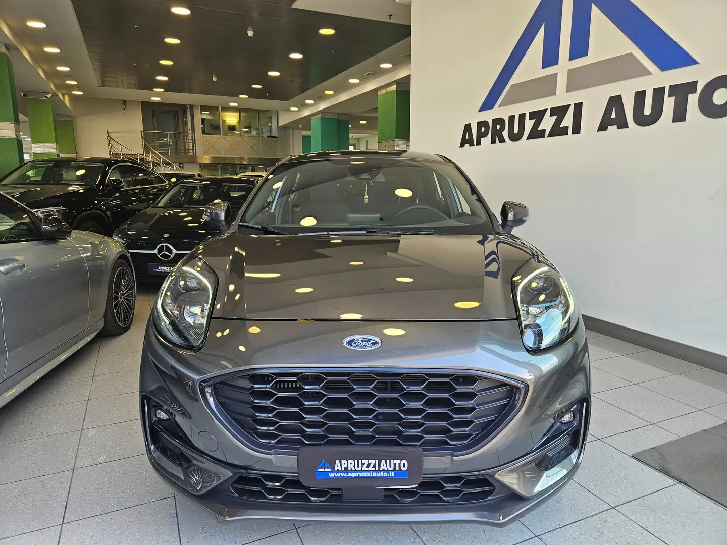 Ford Puma Puma 1.0 ecoboost h ST-Line NAVI SENSORI Grijs - 2
