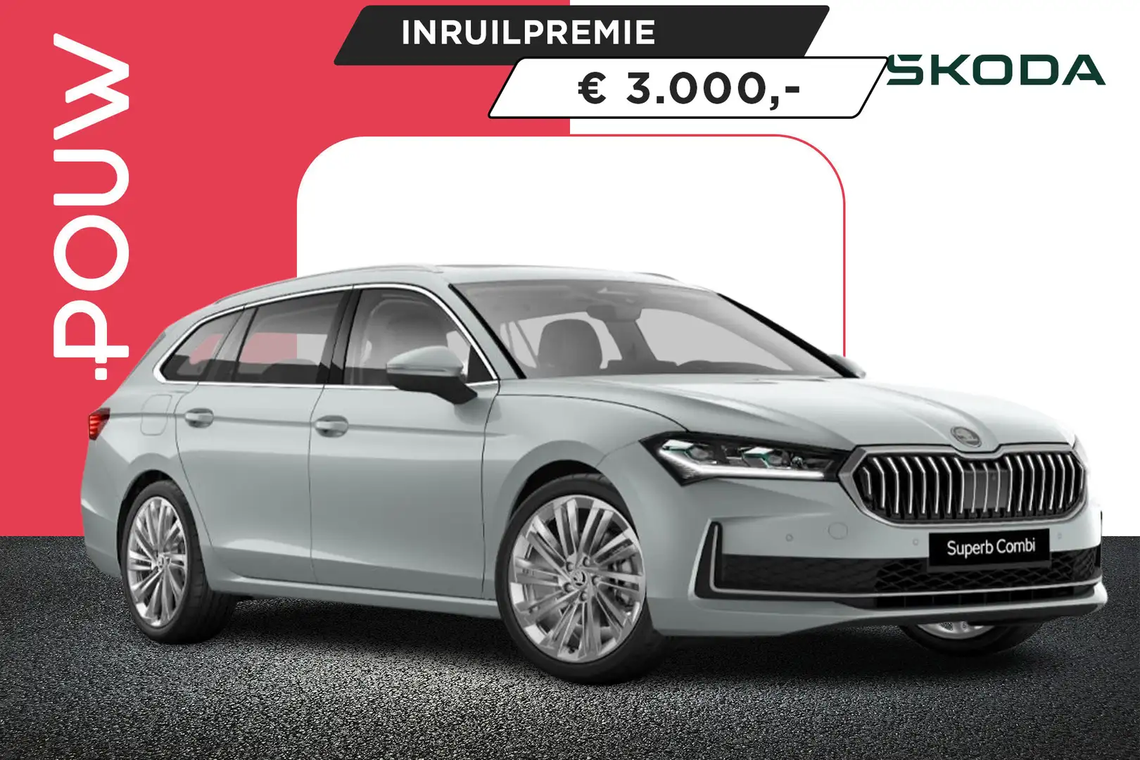 Skoda Superb Combi 1.5 TSI 150pk Business Edition | Panoramadak Zilver - 1