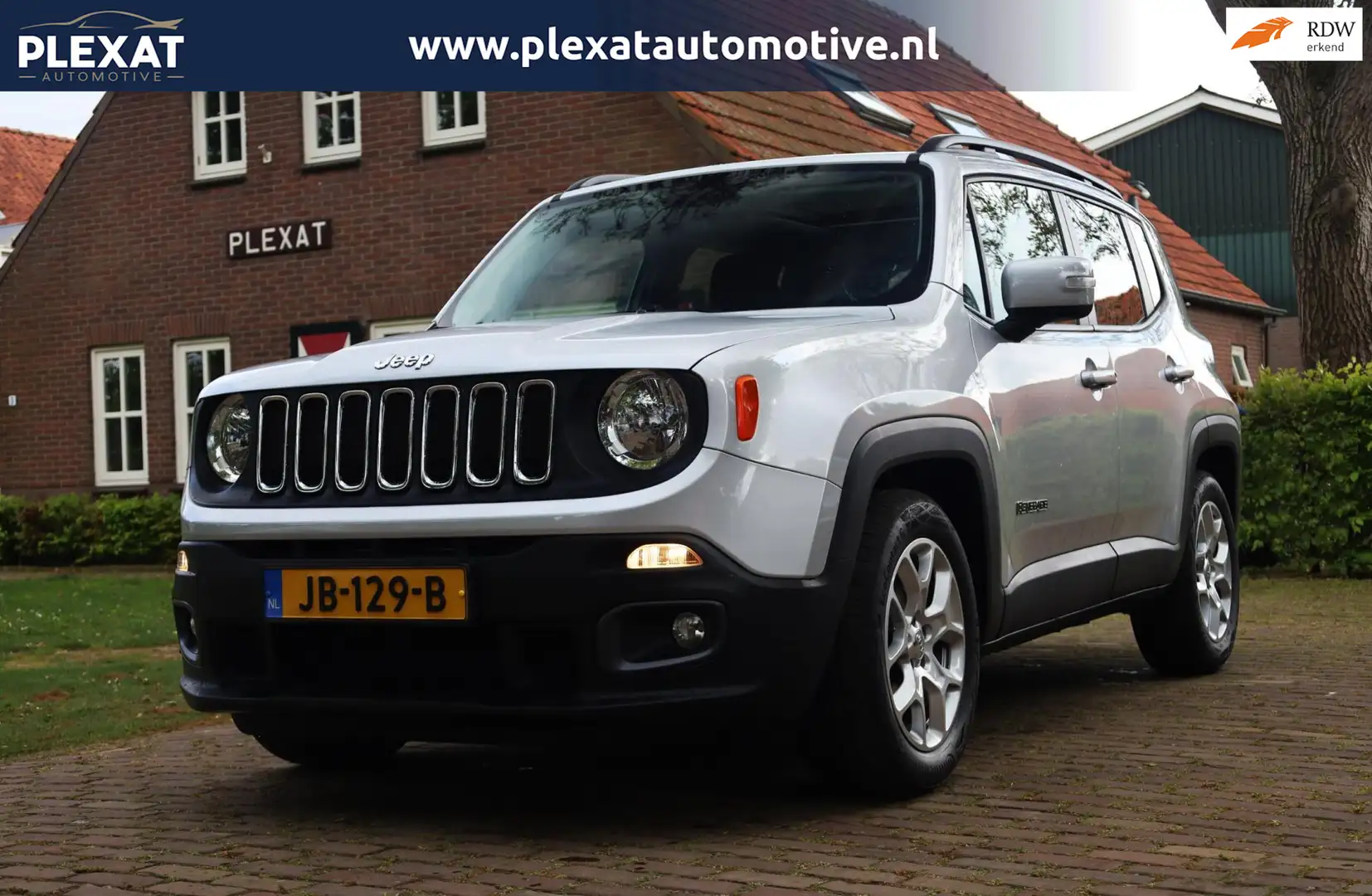 Jeep Renegade 1.4 MultiAir Freedom Aut. | Slechts 29.000KM | Pan Grijs - 1