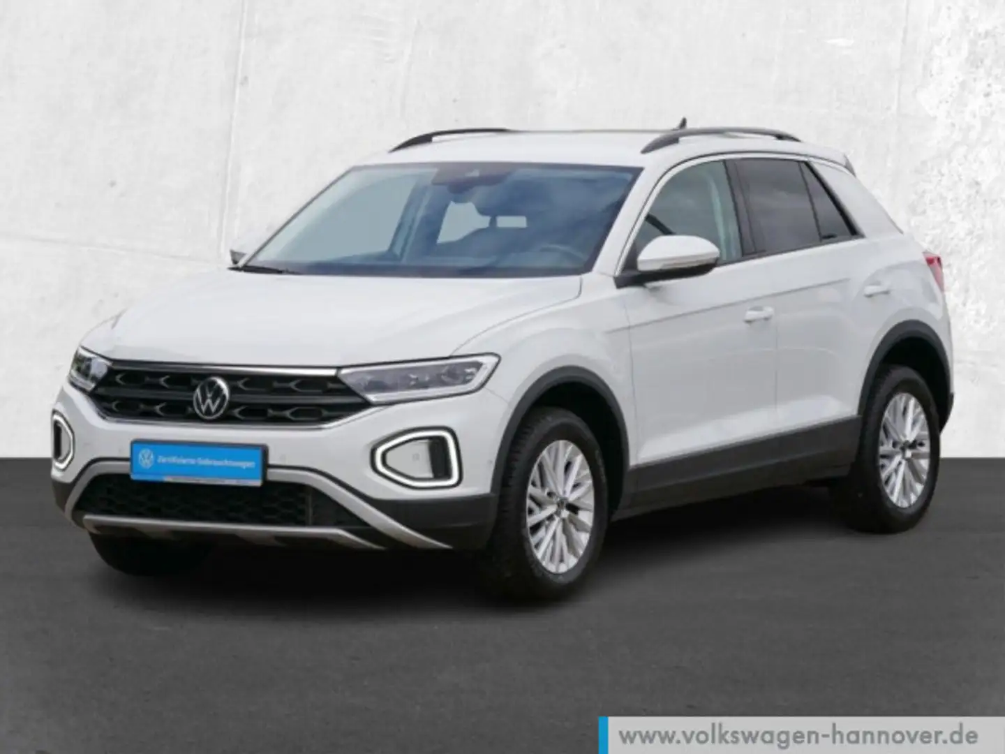 Volkswagen T-Roc 1.0 TSI Life Navi LED DigCockpit PDC SHZ Weiß - 2