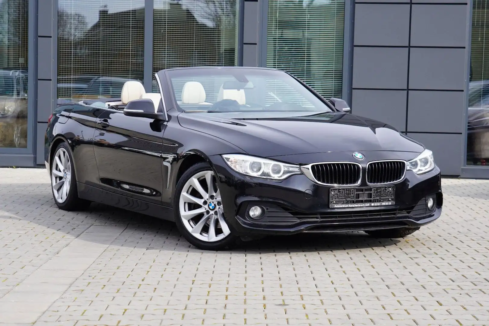 BMW 430 d Cabrio Advantage *MIT 2 JAHRE GARANTIE !!* Czarny - 1