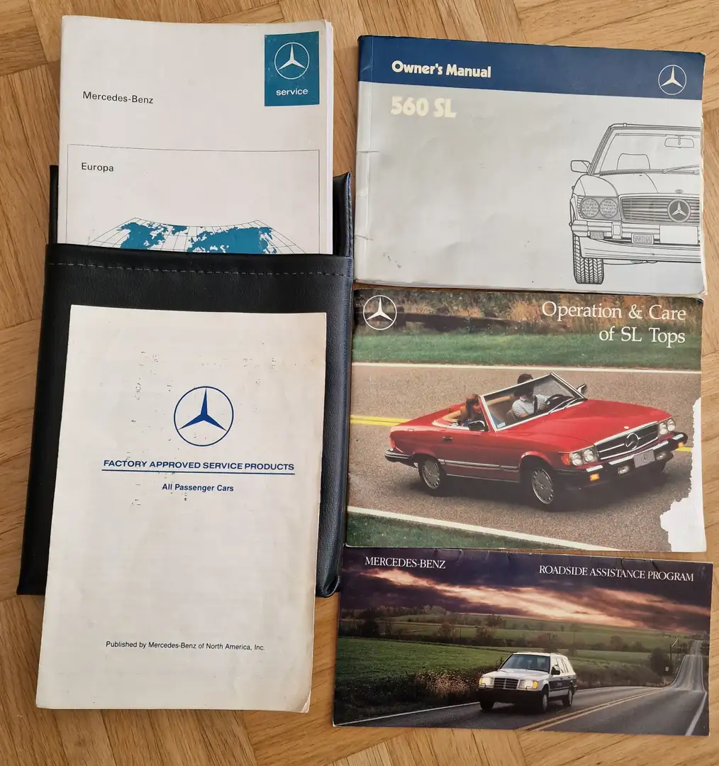 Mercedes-Benz SL 560 Servolenkung,  Klimaanlage,  Automatik Schwarz - 2