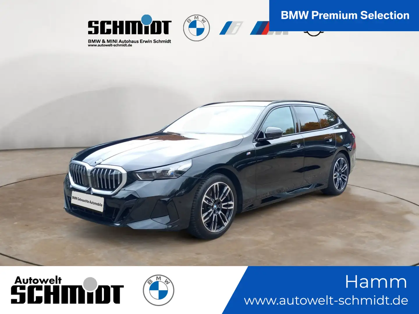 BMW 520 i Touring M Sport + GARANTIE-bis-12.2029 Noir - 1
