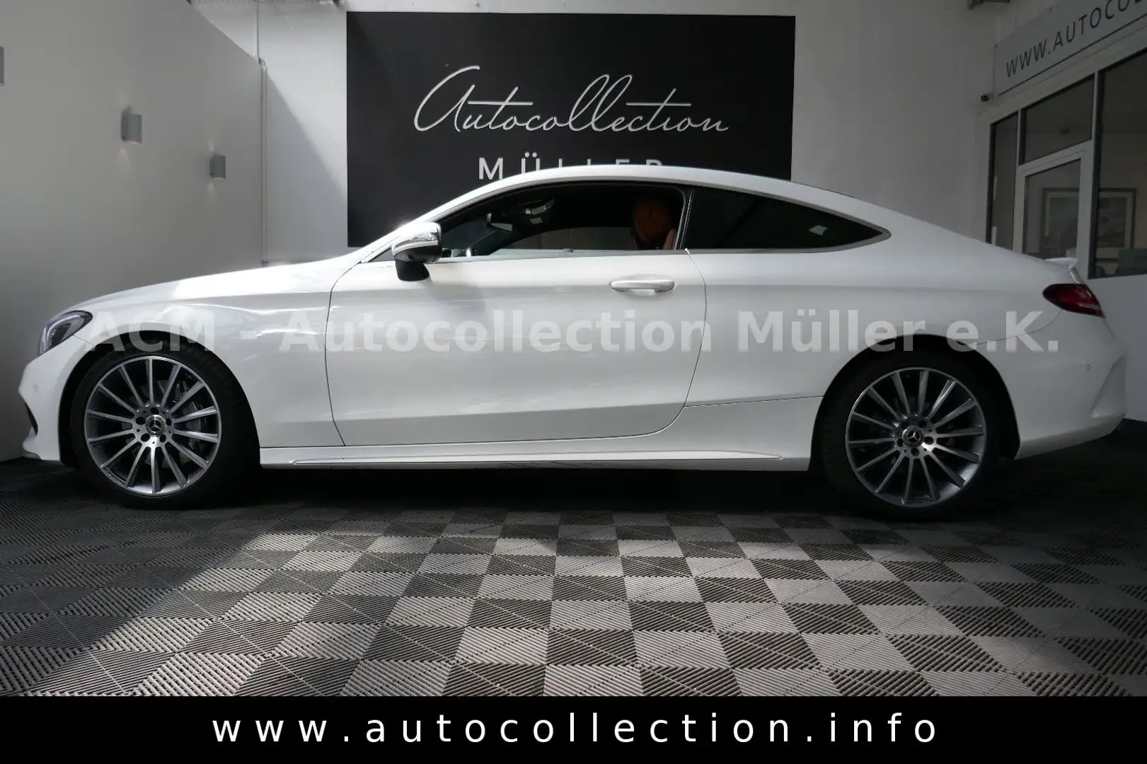 Mercedes-Benz C 250 d Coupe*1.Hand*Mwst*360°*Navi*Burmester*LED Blanc - 2