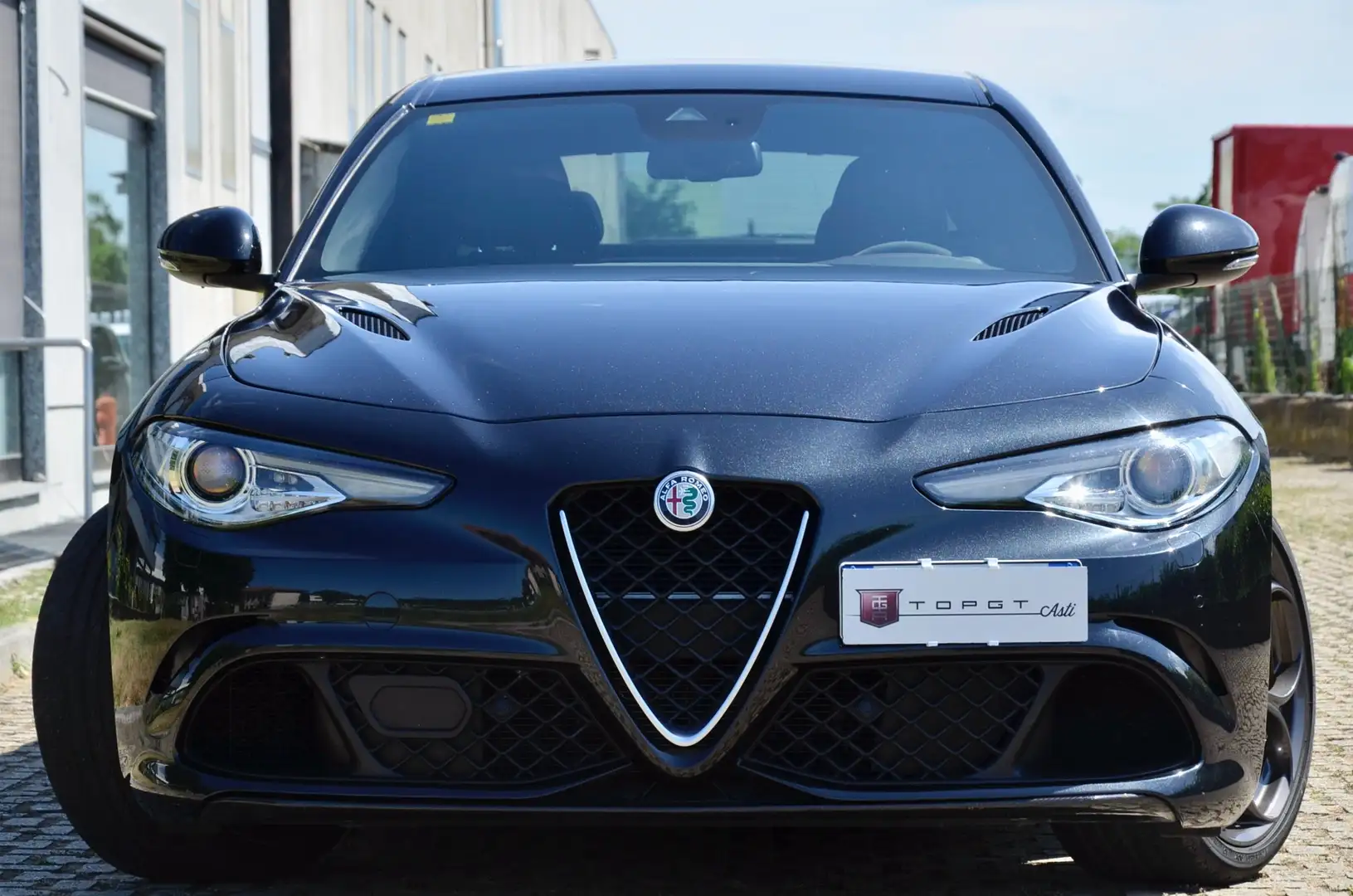 Alfa Romeo Giulia Giulia 2.9 t V6 Quadrifoglio 510cv auto PERMUTE Nero - 2