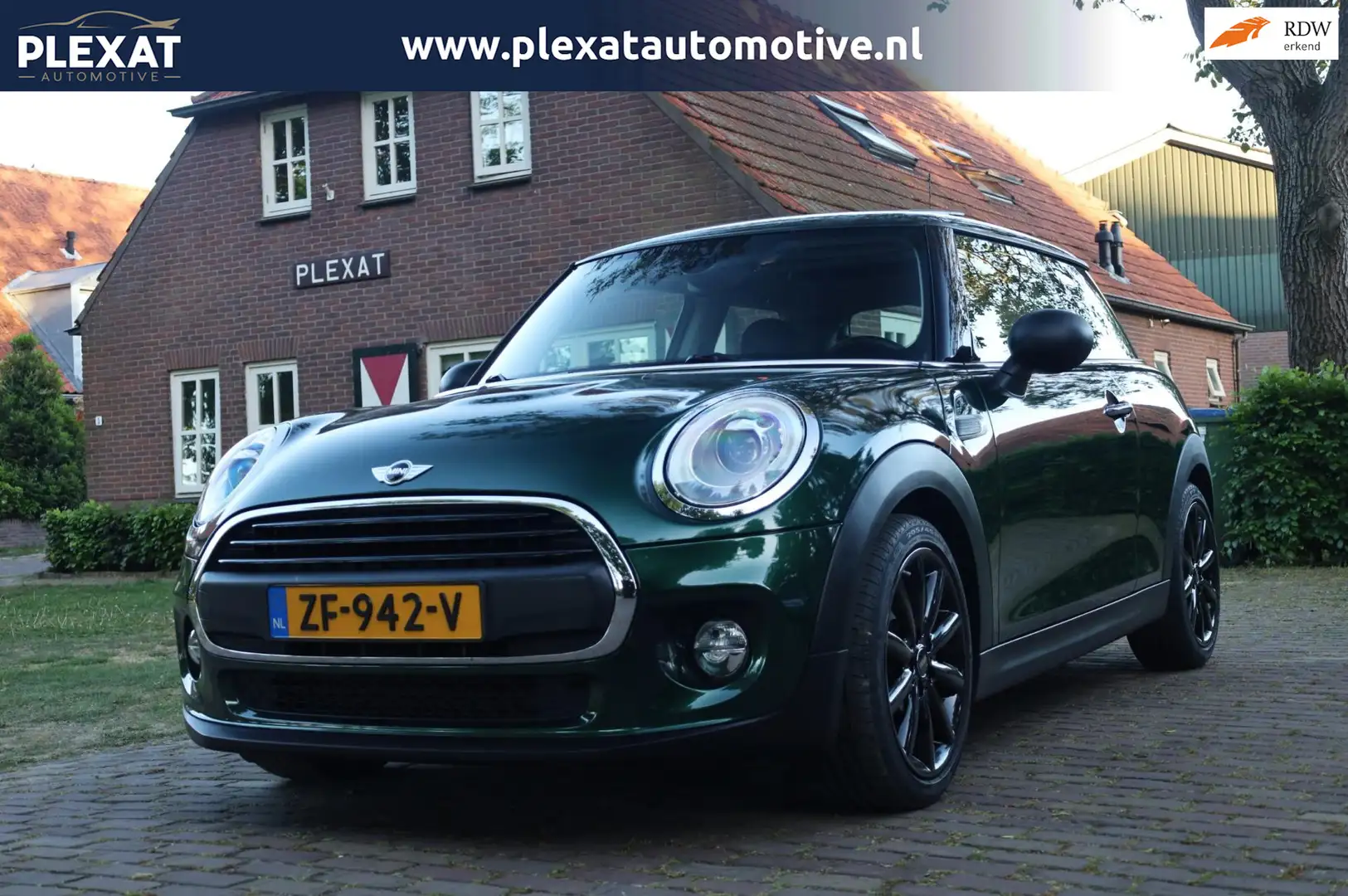 MINI Cooper 1.2 One | Britisch Racing Green | Panorama | Full Grün - 1