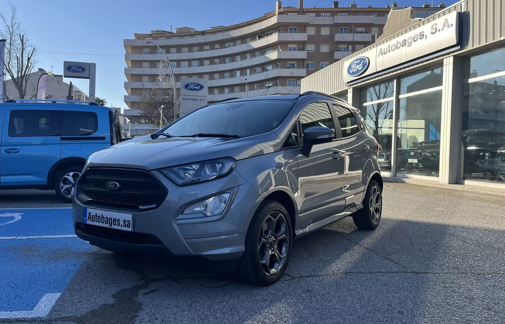 Ford EcoSport 1.0 EcoBoost ST Line 125 Zilver - 1