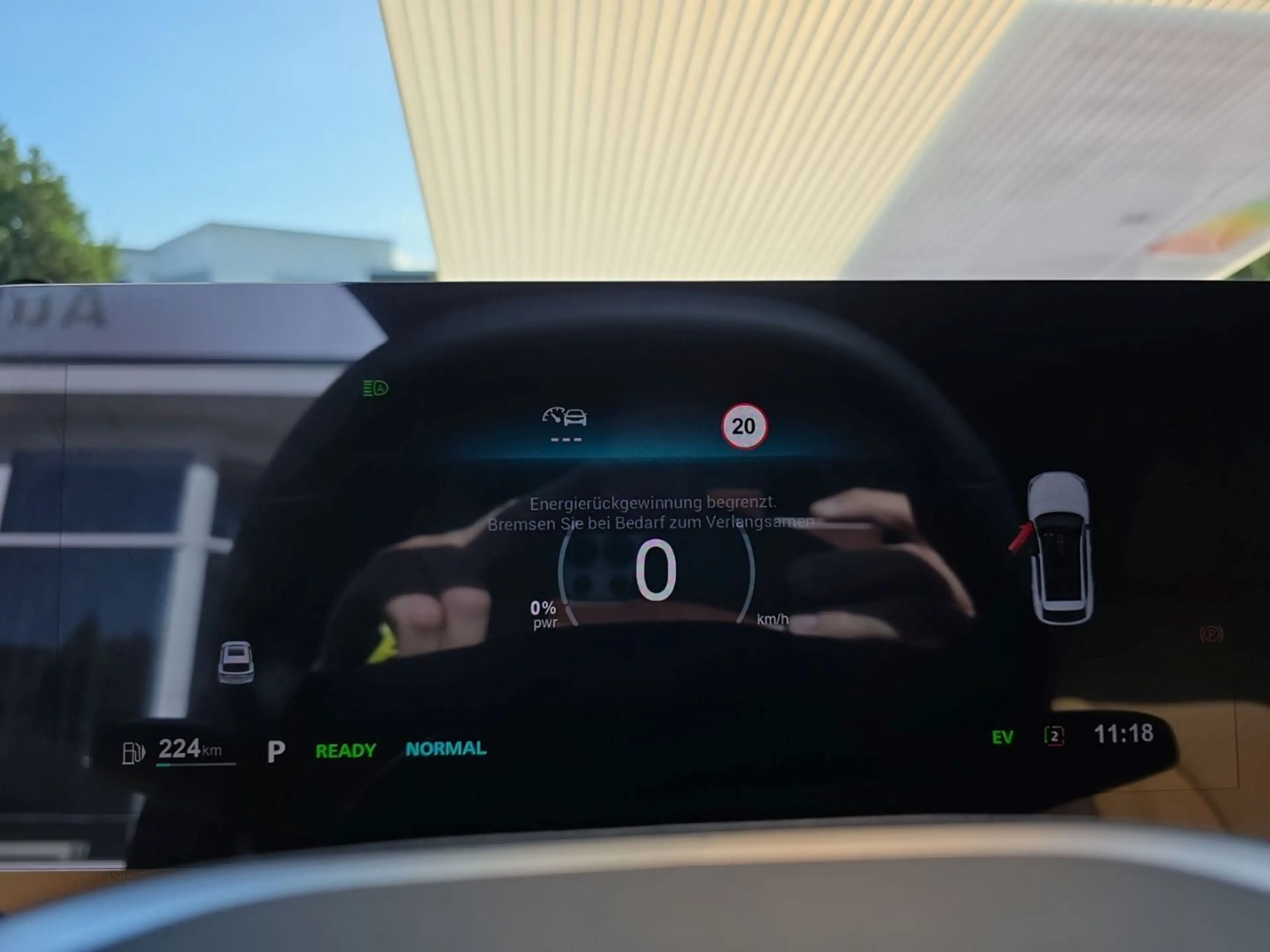 MG HS Hybrid+ Luxury NAVI 360° BRAUNES LEDER — photo 14