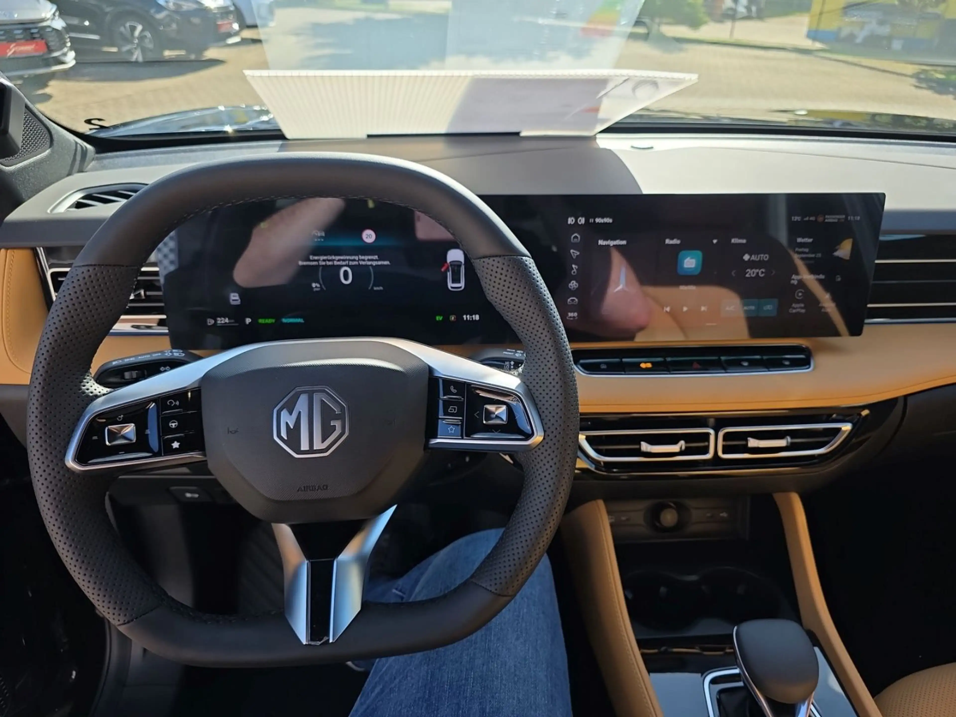 MG HS Hybrid+ Luxury NAVI 360° BRAUNES LEDER — photo 15