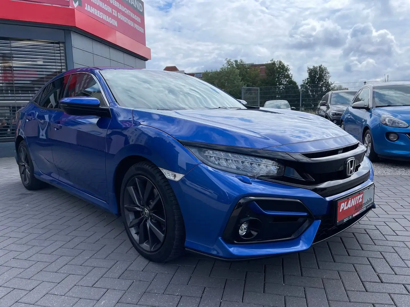 Honda Civic 1.0 Elegance Bleu - 1