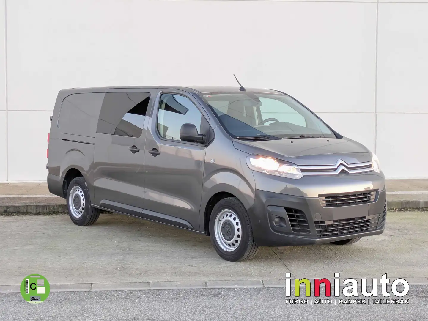 Citroen Jumpy DCb.BlueHDI Talla XL Eco 120 Gris - 1