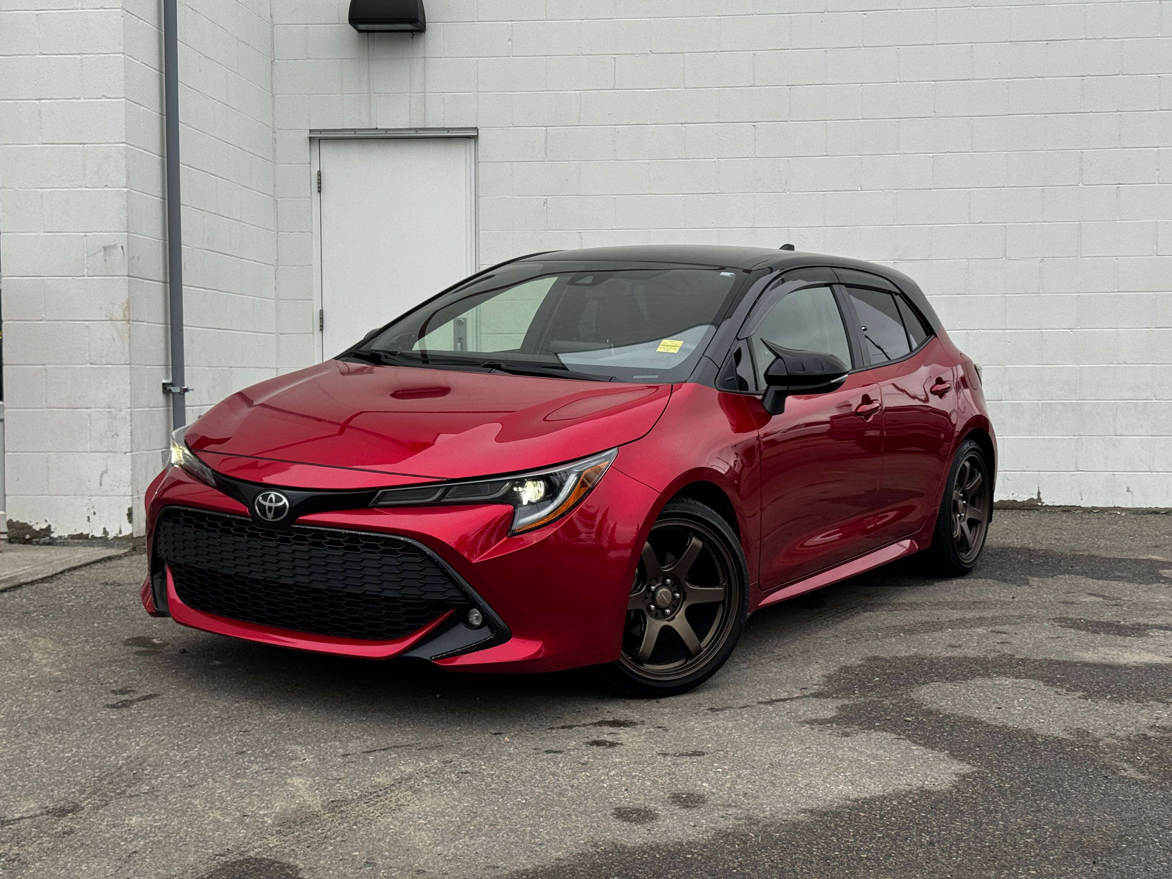 Red 2022 Toyota Corolla Hatchback Hatchback  Automatic