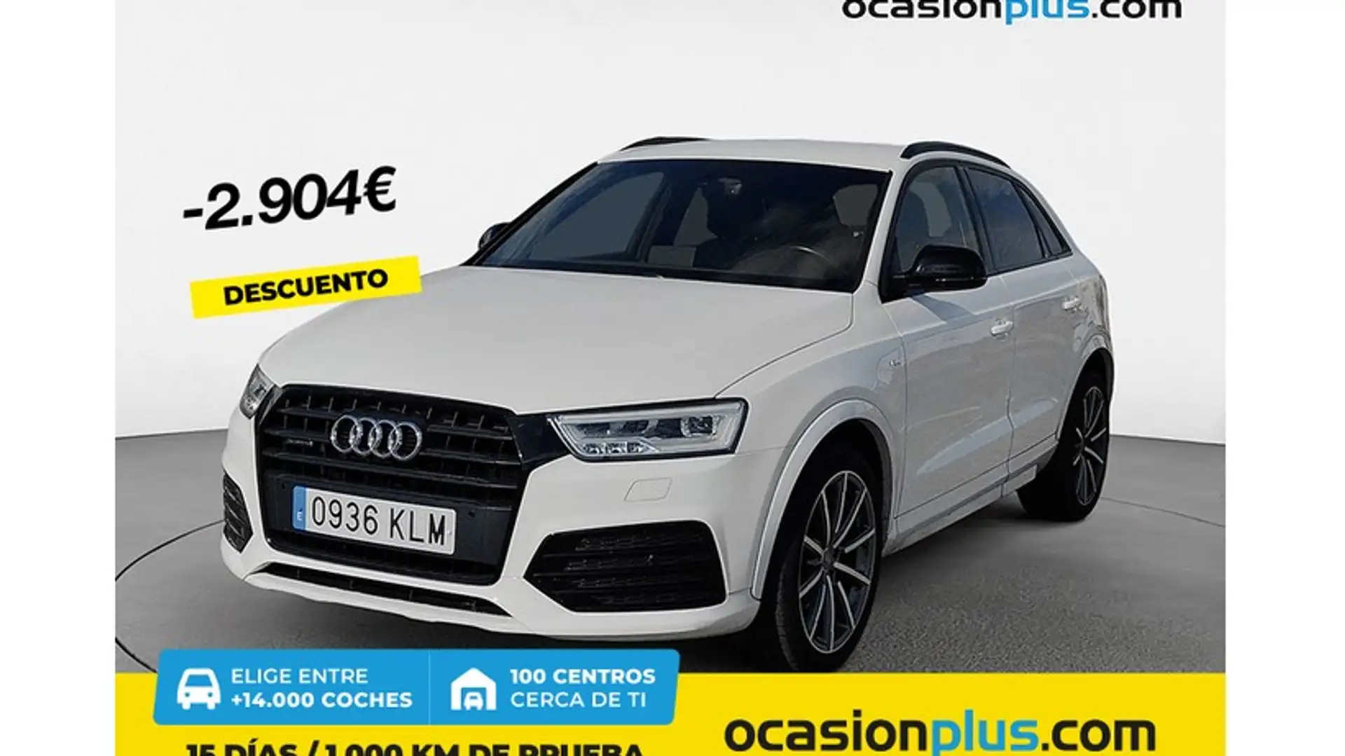 Audi Q3 2.0TDI Black Line Ed. quattro S tronic 110kW Wit - 1