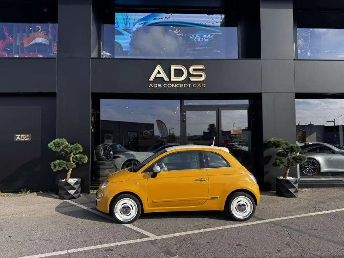 Fiat 500 Vintage 57 Jaune - 2