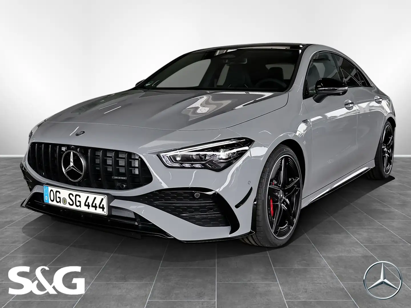 Mercedes-Benz CLA 35 AMG 4M AMG MBUX+M-LED+360°+Pano+Distronic Grigio - 1
