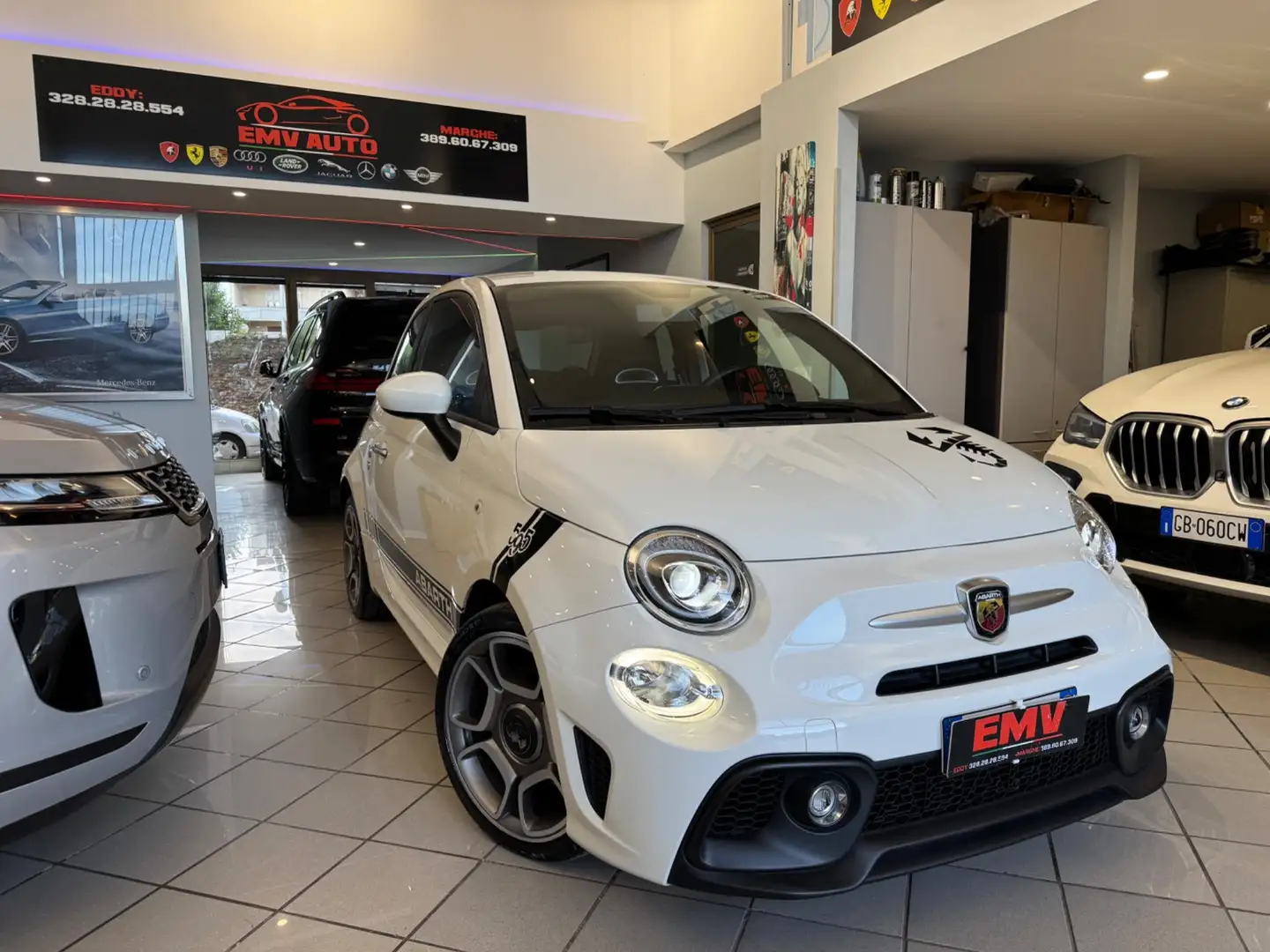 Abarth 595 1.4 Turbo T-Jet 145 CV Bianco - 1