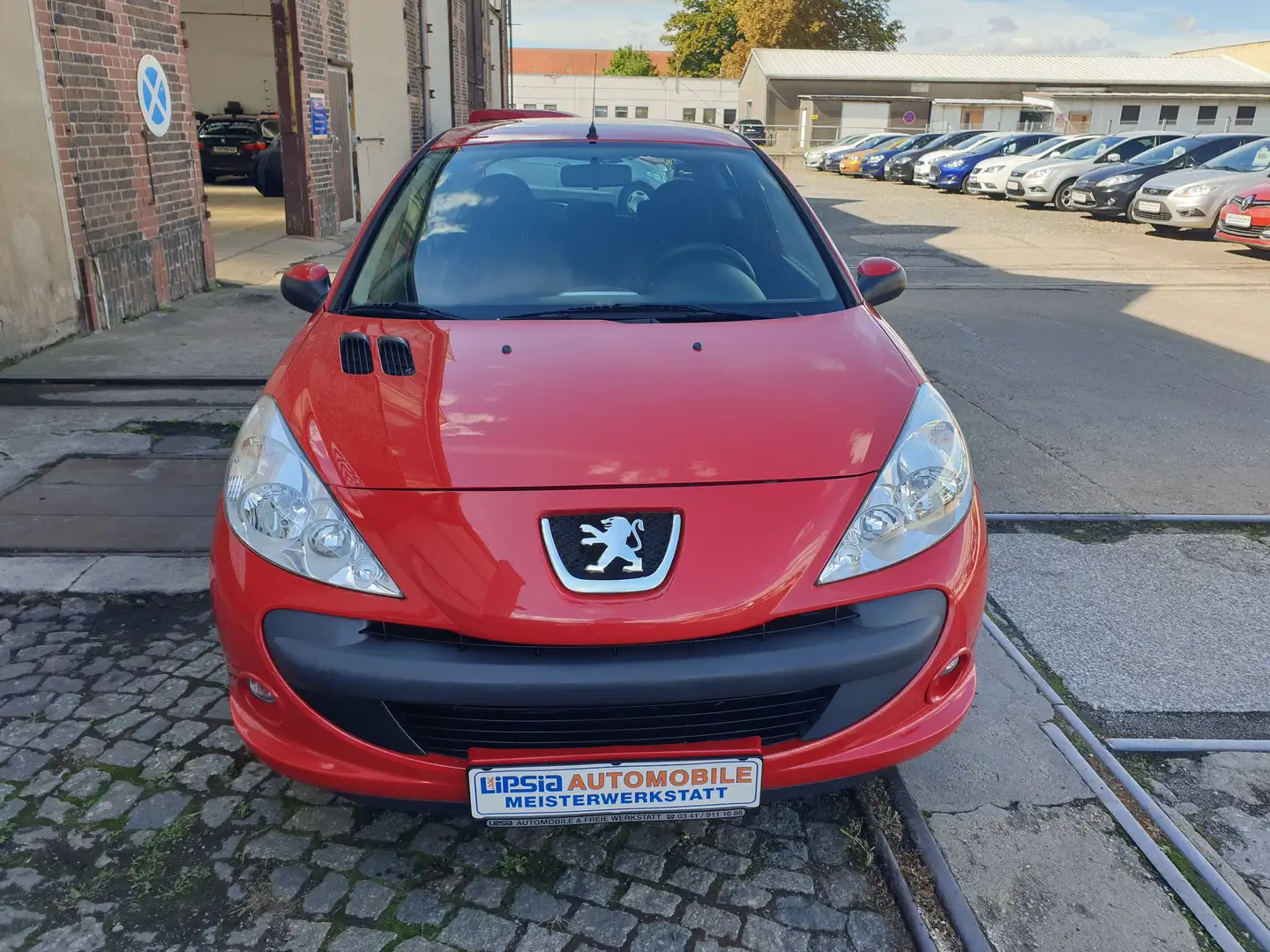 Peugeot 206 TÜV NEU/ wenig KM/ Allwetterreifen/ Scheckheft Rot - 2