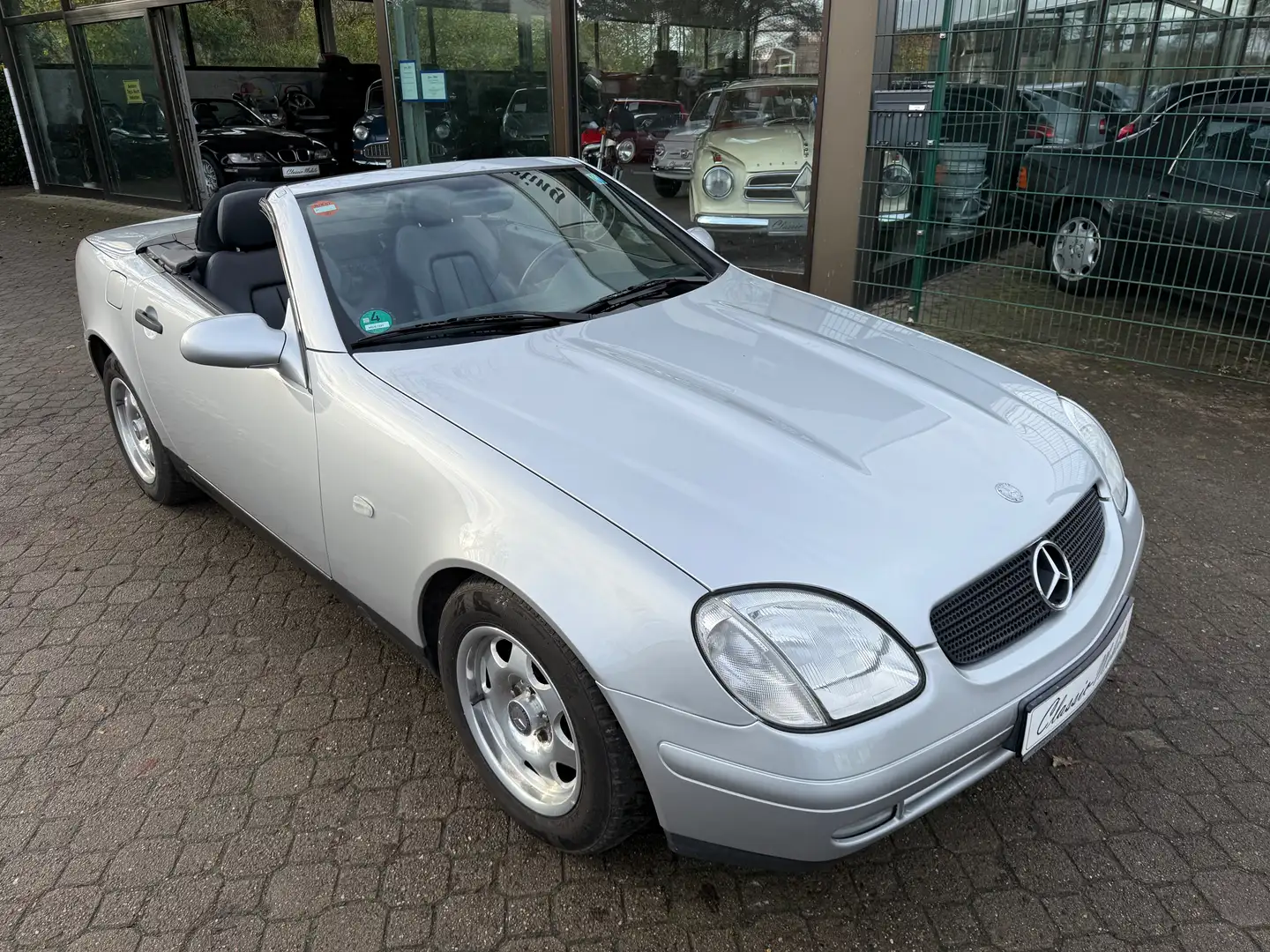 Mercedes-Benz SLK 200 Roadster R170 *nur 99 TKM*2.Hand*HU a.W. neu*Leder Plateado - 1