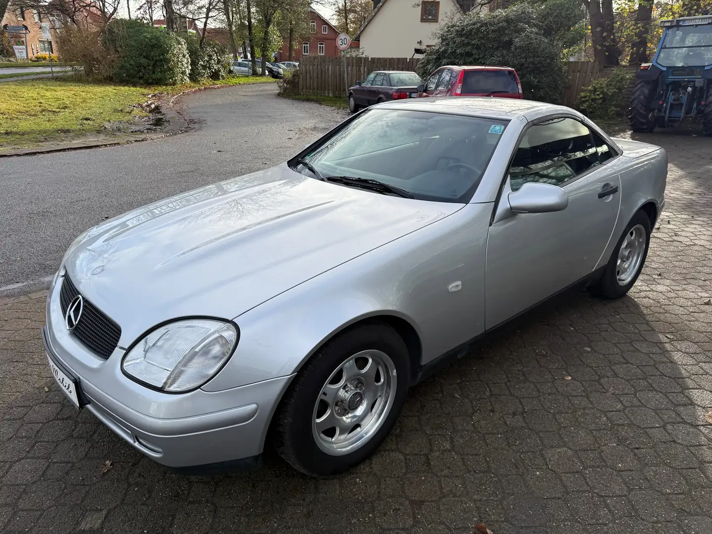 Mercedes-Benz SLK 200 Roadster R170 *nur 99 TKM*2.Hand*HU a.W. neu*Leder Plateado - 2