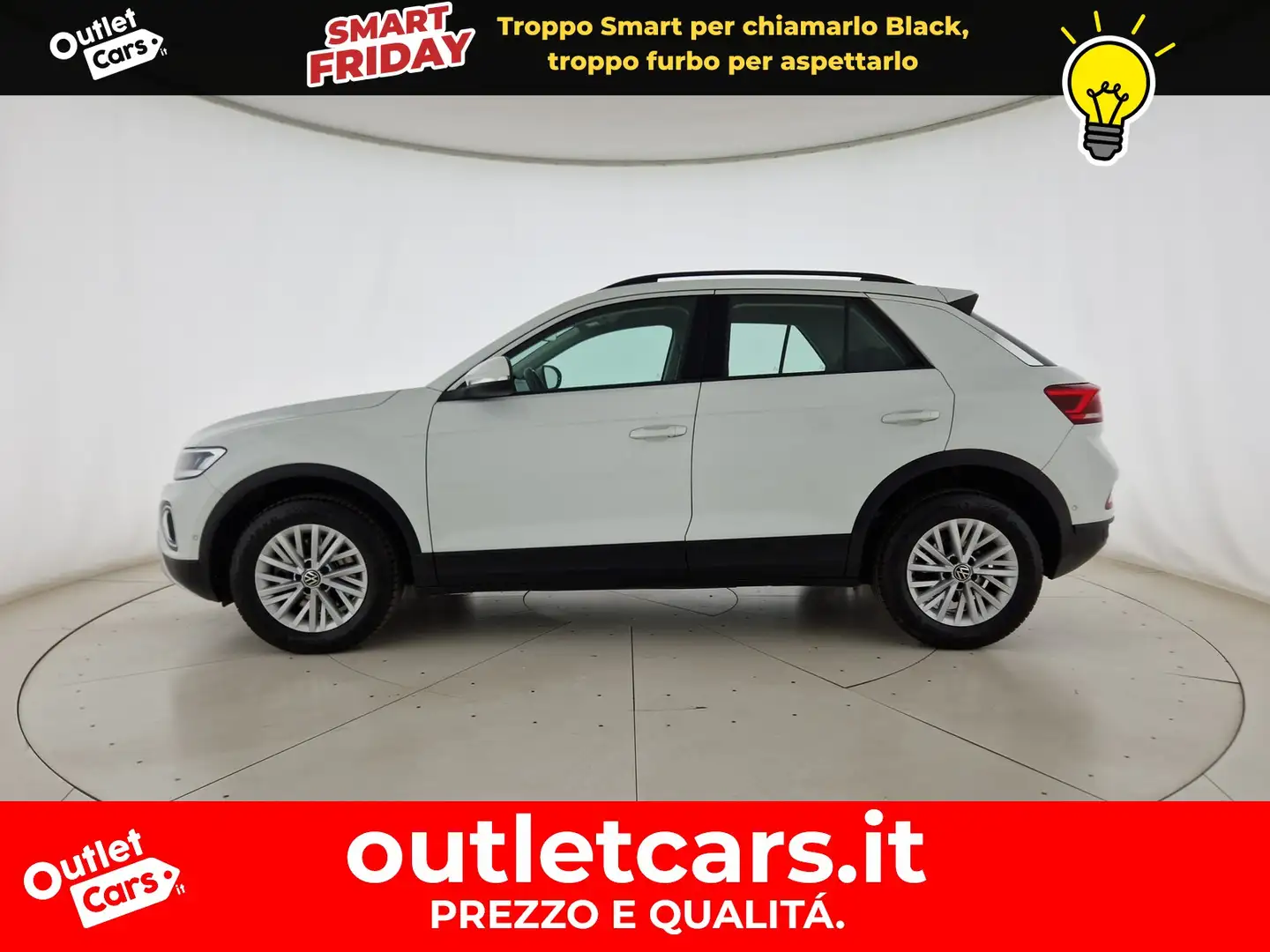 Volkswagen T-Roc 2.0 tdi life 150cv dsg Bianco - 2