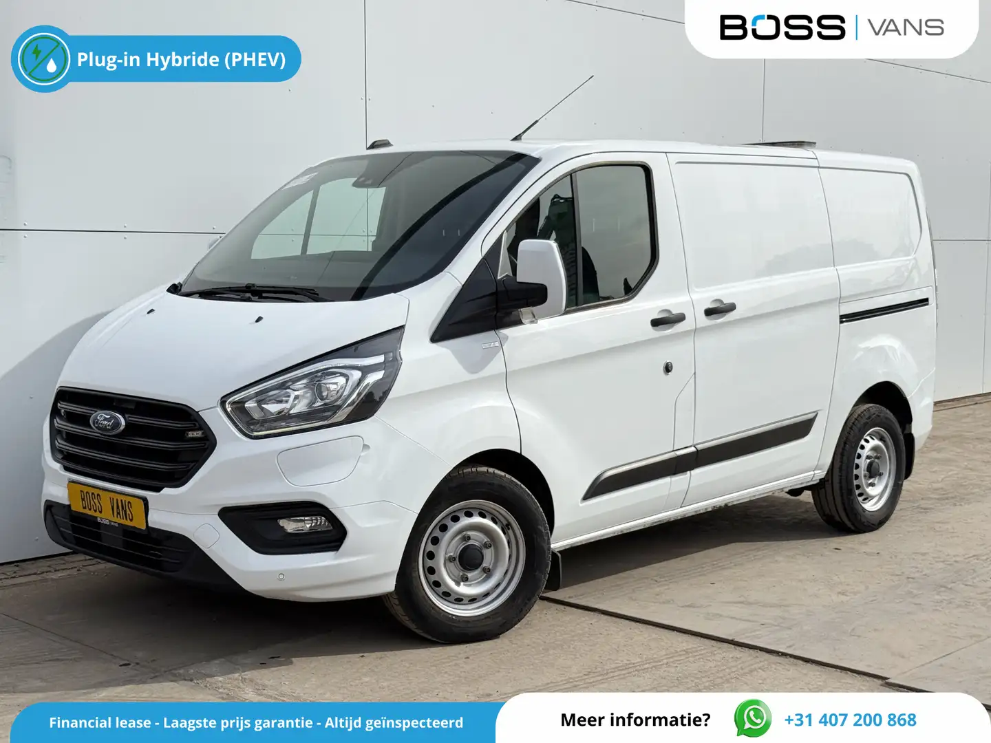 Ford Transit Custom 340 1.0 Ecoboost PHEV 130PK PHEV Benzine Plug In H Wit - 1