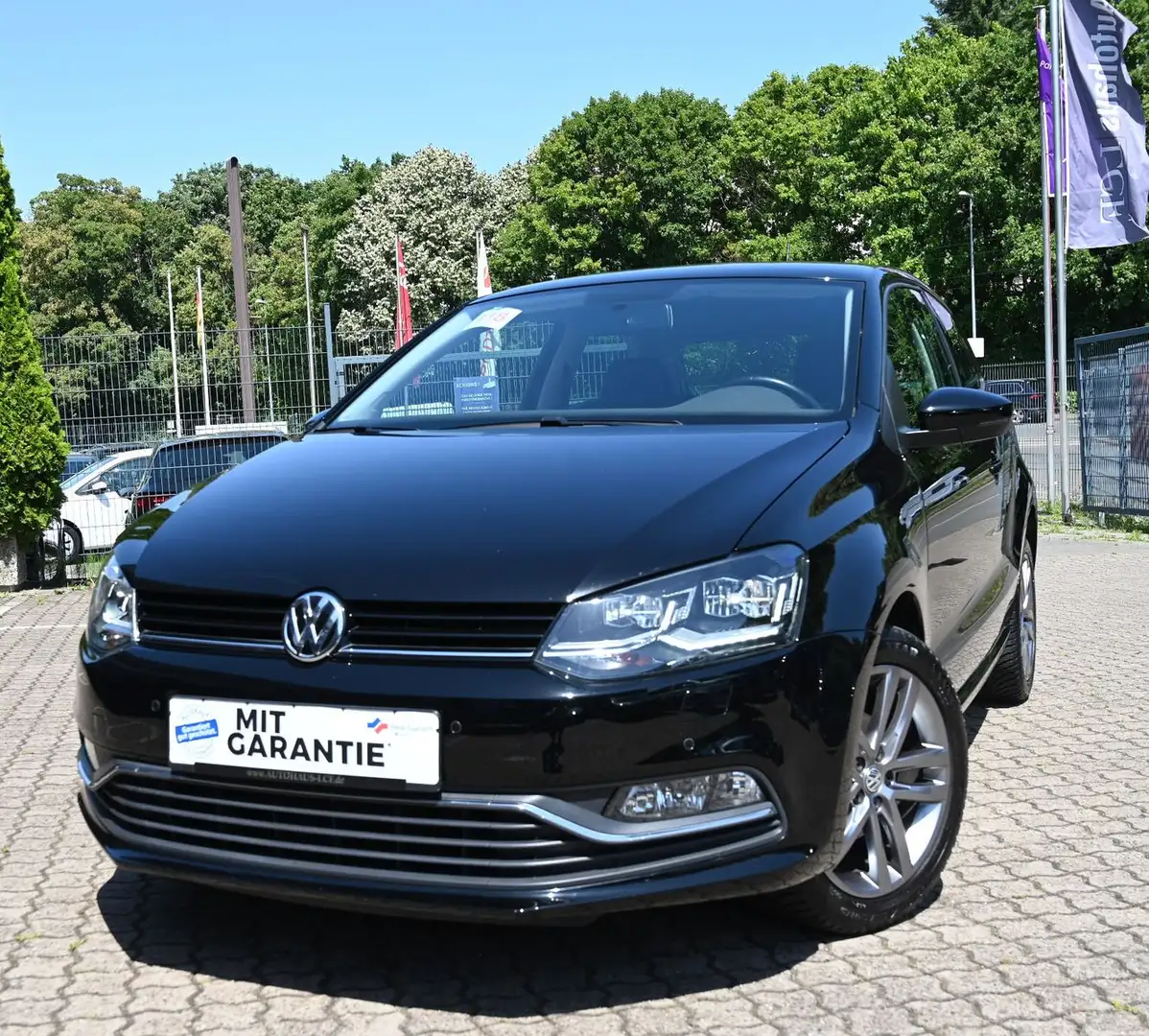 Volkswagen Polo V  1.0 Allstar 2.Hd. 2xPDC Sitzhz. LED Zwart - 1