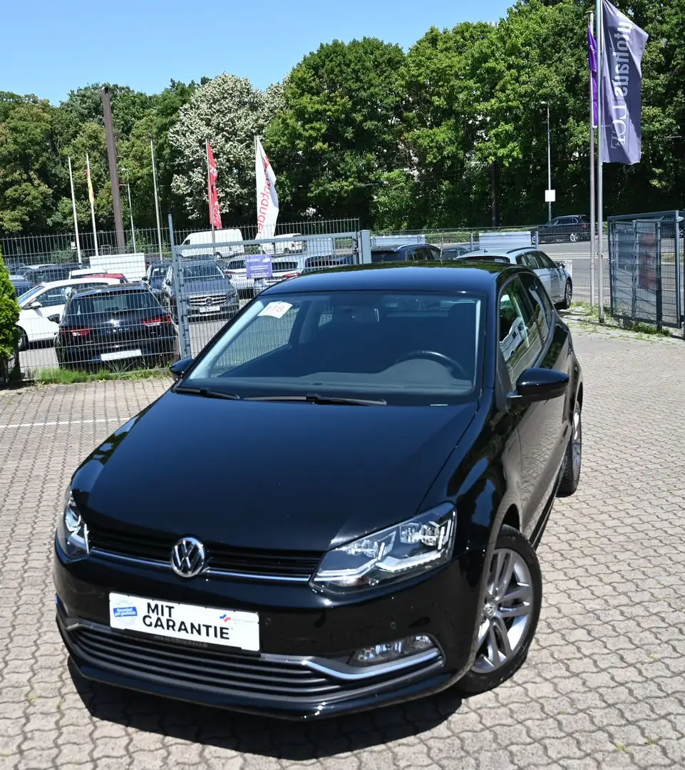 Volkswagen Polo V  1.0 Allstar 2.Hd. 2xPDC Sitzhz. LED Zwart - 2