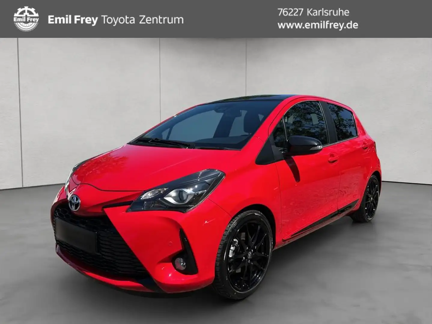 Toyota Yaris Hybrid 1.5 VVT-i GR Sport Czerwony - 1