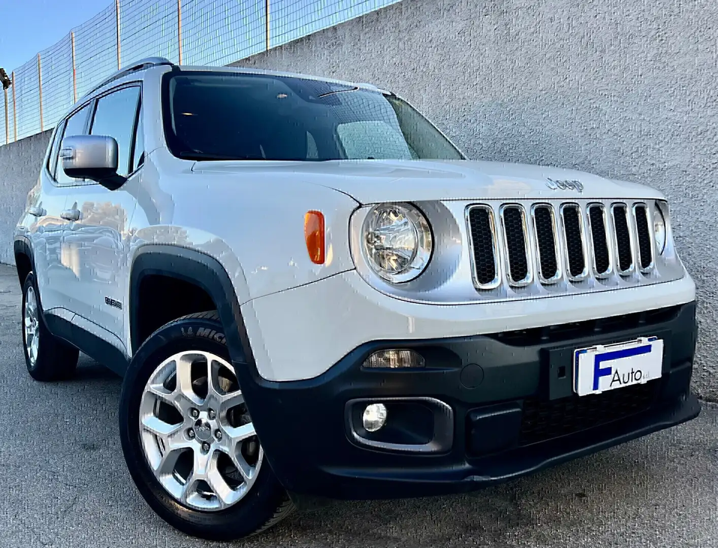 Jeep Renegade 2.0 Mjt 140CV 4WD Active Drive Limited Blanc - 1