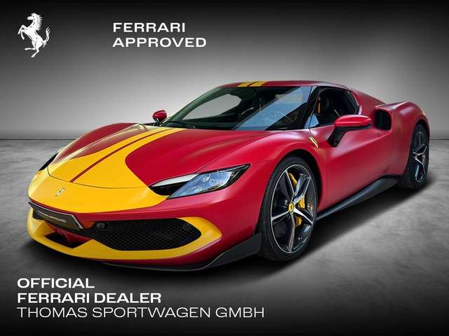 Imagine Ferrari 296 GTB *Ferrari Dresden*Rosso Ferrari F1-75 Opa