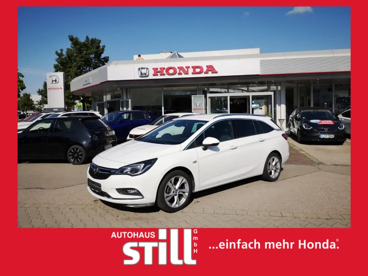 Opel Astra K Sports Tourer 1.4 T Dynamic Navi Kamera Weiß - 1