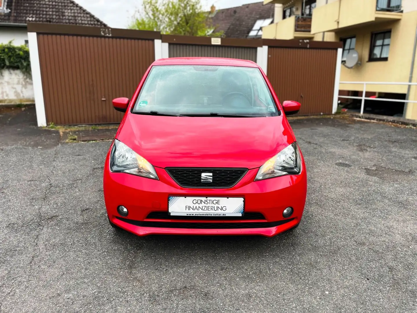 SEAT Mii I-Tech*Navi*SHZ*Klima*Alu*gepfl.*Fin mögl.* Rosso - 2