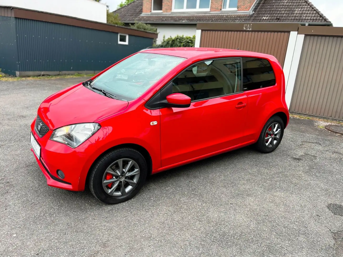 SEAT Mii I-Tech*Navi*SHZ*Klima*Alu*gepfl.*Fin mögl.* Rosso - 1