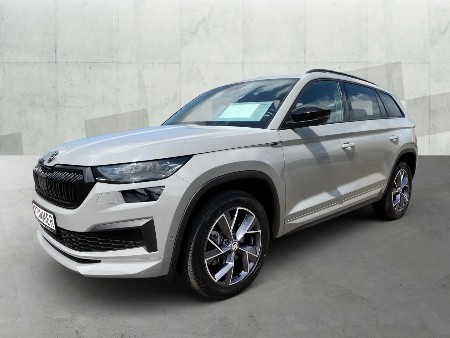 Skoda Kodiaq 2.0 TSI *Sportline* 4x4*AHK*LED*Clima*Rückfahrkam Gris - 2