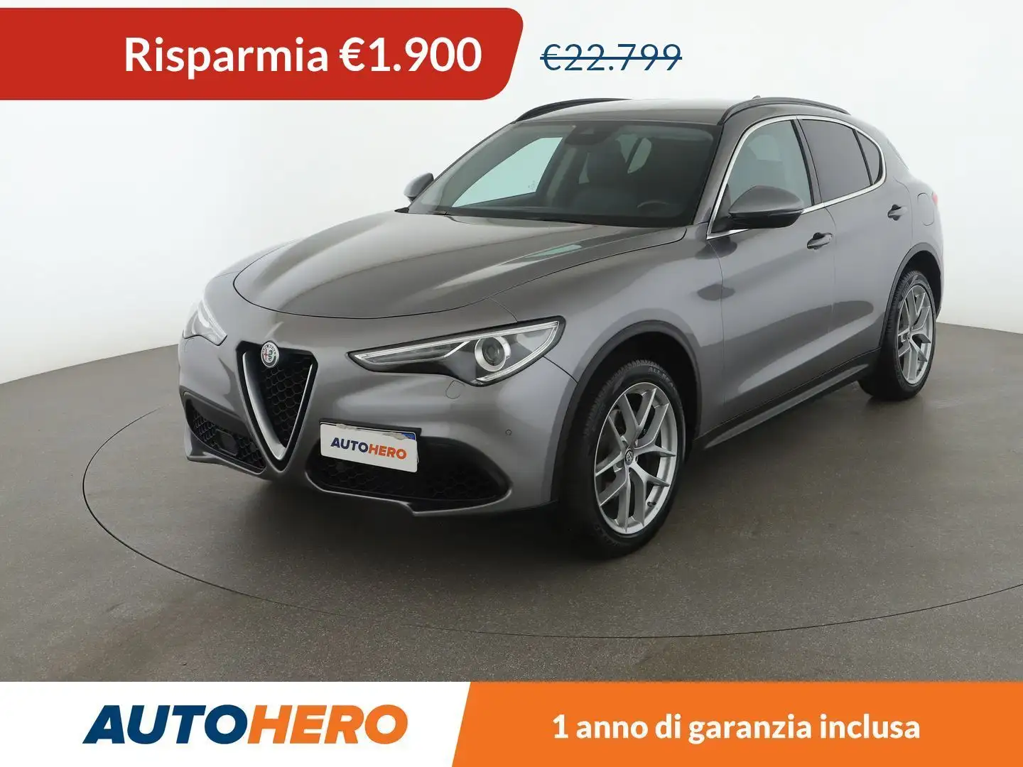 Alfa Romeo Stelvio 2.0 Turbo First Edition 280 CV AT8 Q4 Grey - 1