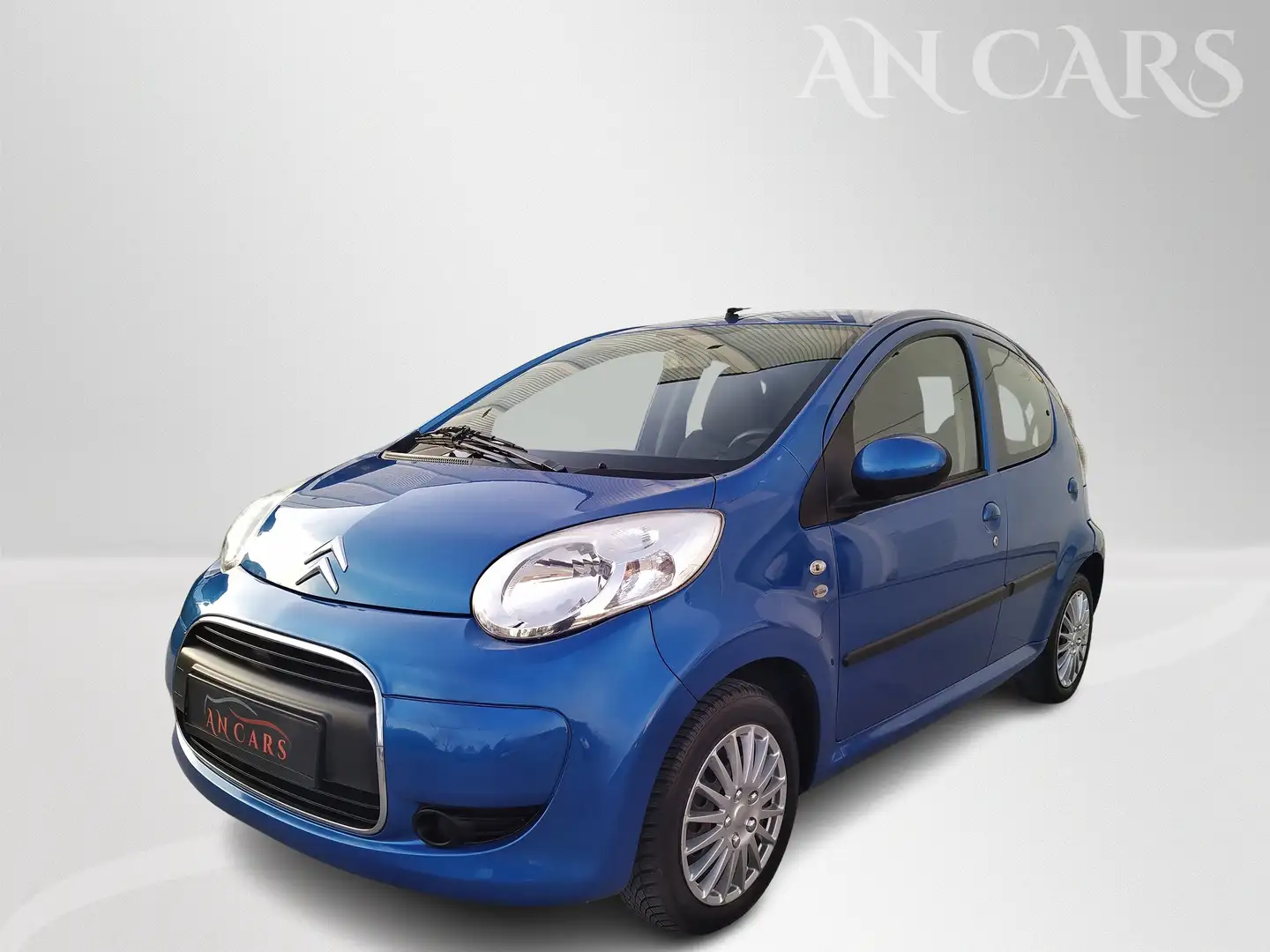 Citroen C1 5-Tür 1.Hand TÜV 10.2026 Scheckheft 8-fach Blau - 1