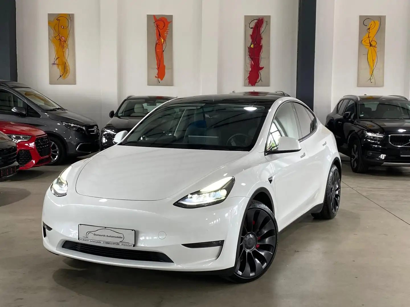 Tesla Model Y Performance Long Range Dual AWD/AHK/ Weiß - 1