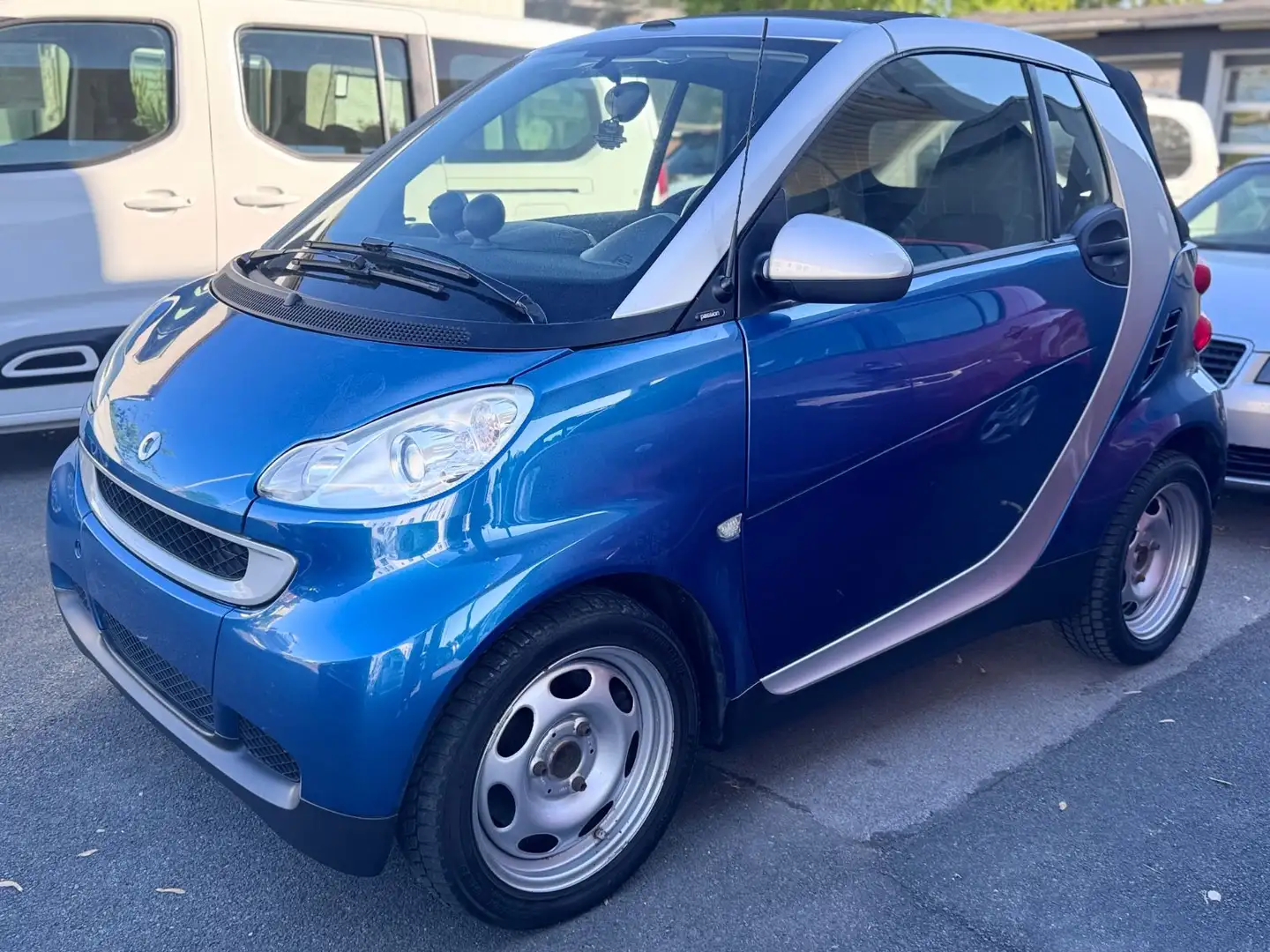 smart forTwo fortwo cabrio CDI 33kW *Service Neu Silber - 1