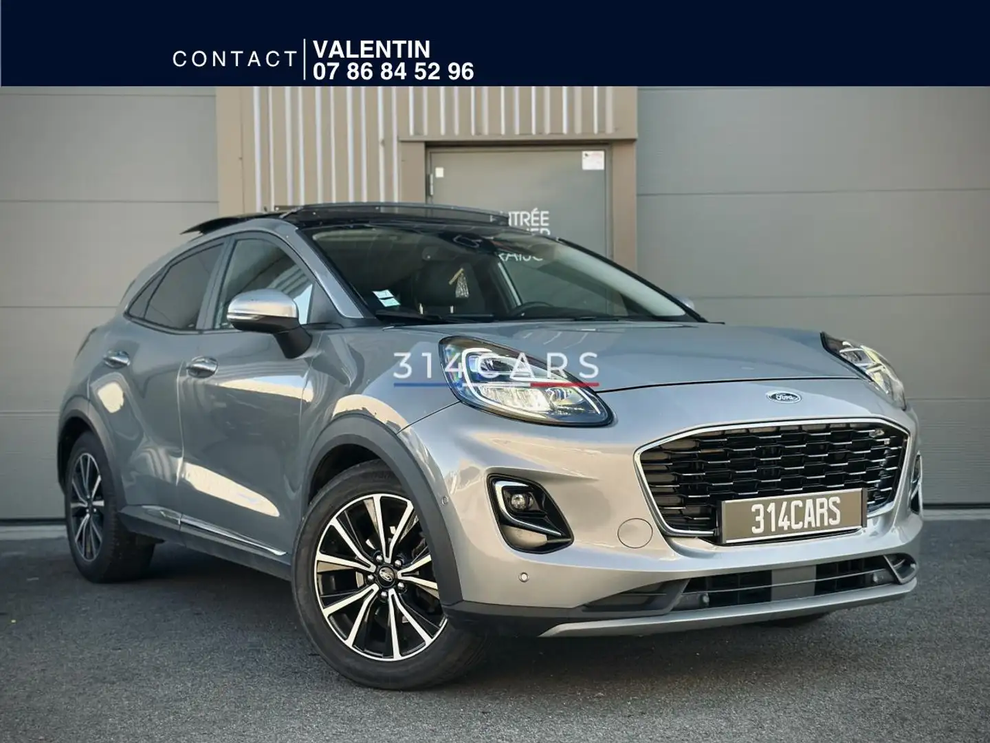 Ford Puma Puma 1.0 EcoBoost mHEV - 155 S\u0026S  II 2019 Tit Gris - 1