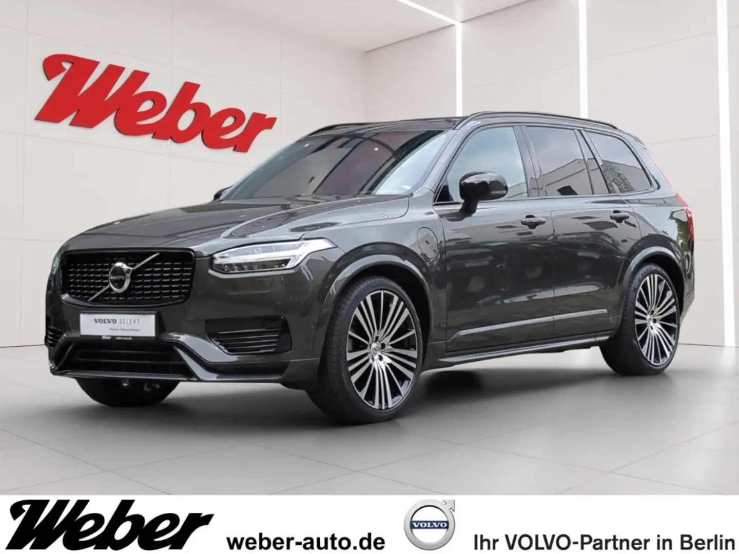 Volvo XC90 T8 Recharge R-Design Edition *B&W*Luft*AHK* Grijs - 1