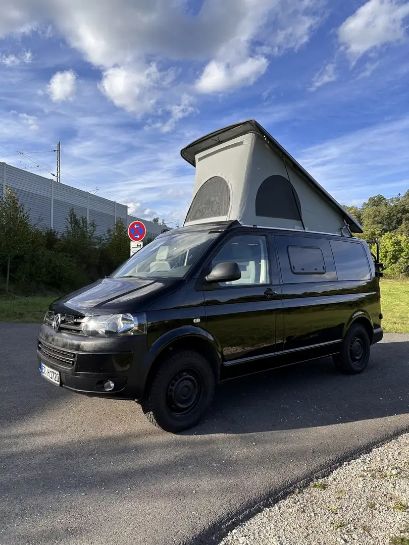 Volkswagen T5 4-Motion Abenteuer-Camper Czarny - 2